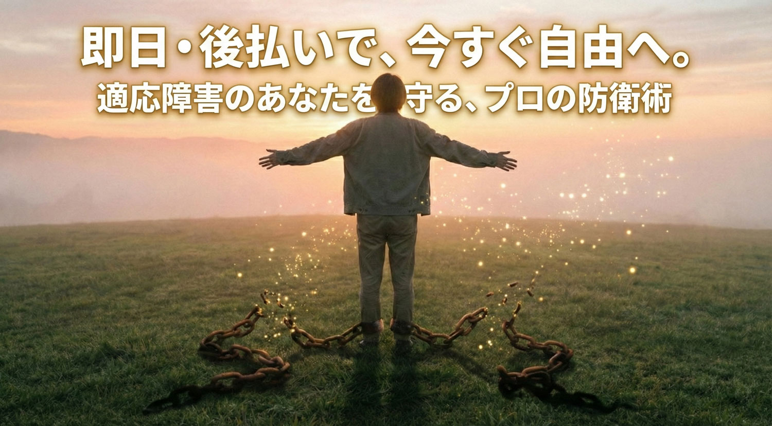 適応障害で「辞めたい」と言えないあなたへ。心を守るために退職代行を使うべき理由