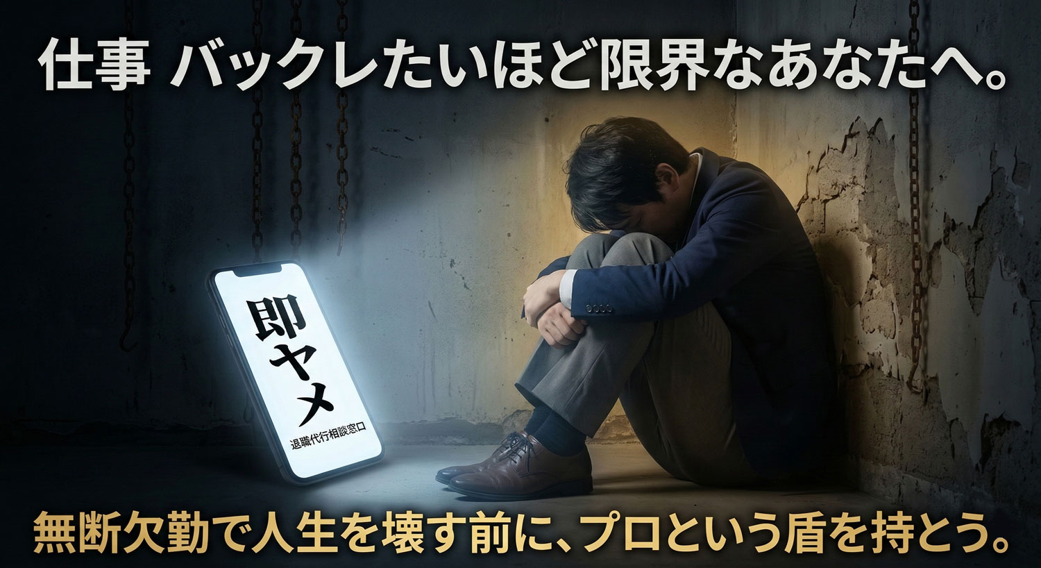 仕事 バックレたいほど限界なあなたへ。無断欠勤のリスクと安全に逃げる最終手段